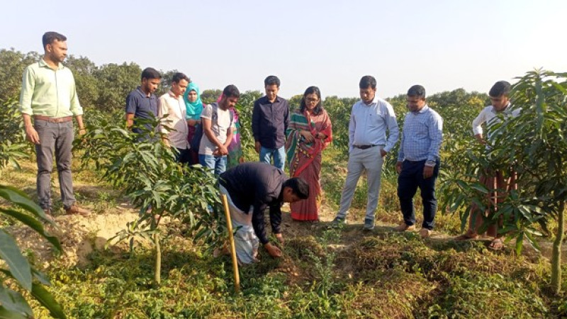 পোরশায় সিসিডিবি’র কার্যক্রম পরিদর্শনে উচ্চ পর্যায়ের কর্মকর্তাগণ