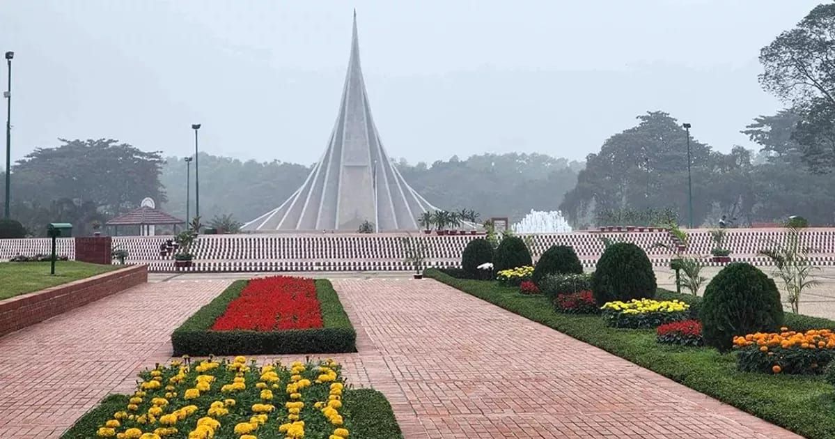 মহান বিজয় দিবস উপলক্ষে প্রস্তুত জাতীয় স্মৃতিসৌধ,চারস্তরের নিরাপত্তা ব্যবস্থা