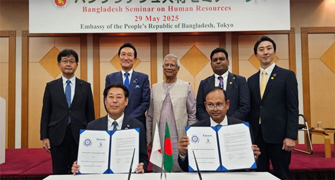 পাঁচ বছরে এক লাখ বাংলাদেশি কর্মী নেবে জাপান