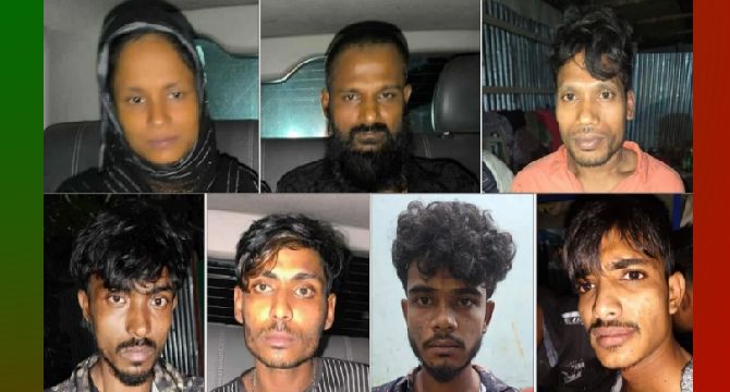 সাংবাদিক তুহিন হত্যা মামলায় গ্রেপ্তার ৭