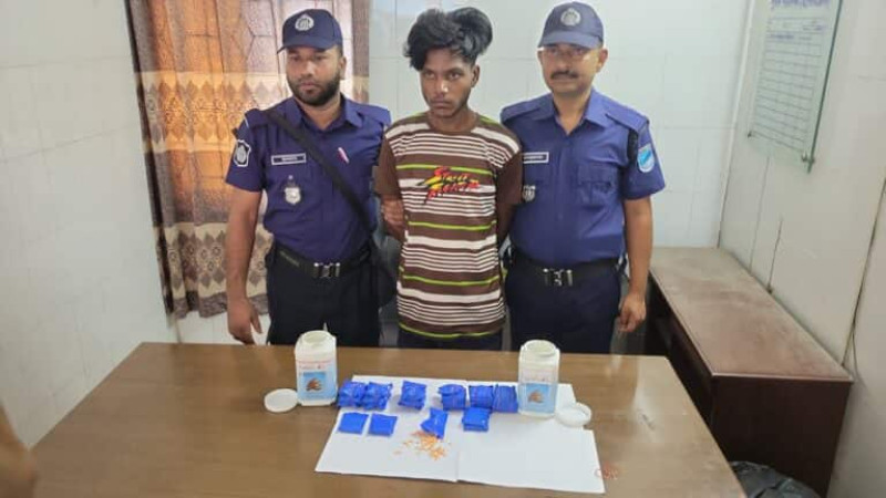 সাভারে ৭ হাজার পিস ইয়াবাসহ একজন গ্রেফতার