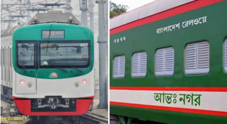মেট্রোরেল ও ট্রেন ভাড়ায় ২৫ শতাংশ ছাড় পাবেন যারা