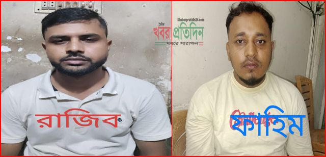 গুলিস্তানে ছাত্রলীগের দুই সদস্য ককটেলসহ গ্রেফতার