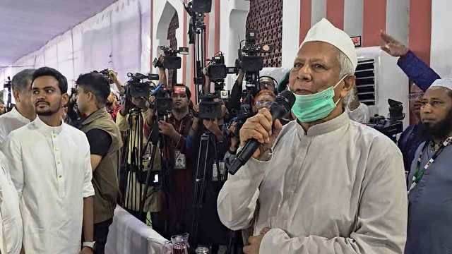 প্রধান উপদেষ্টা দেশবাসীকে ঈদের শুভেচ্ছা জানালেন