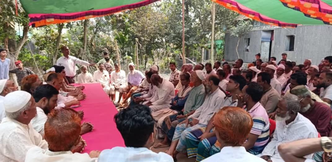 নবীনগরের বাঘাউড়া গ্রামে আধিপত্য বিস্তার রোধে ঐক্য ও শান্তি প্রতিষ্ঠার লক্ষ্যে মতবিনিময় সভা অনুষ্ঠিত