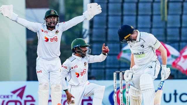 আয়ারল্যান্ডকে ইনিংস ব্যবধানে হারাল বাংলাদেশ