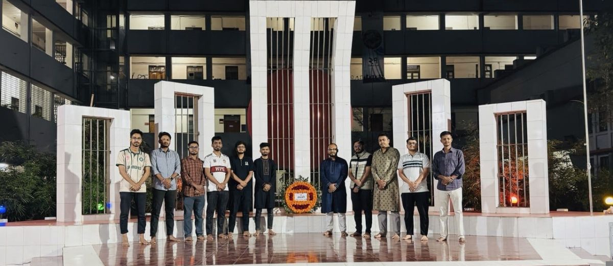 ভাষা শহীদদের প্রতি বুটেক্স সাংবাদিক সমিতির শ্রদ্ধা