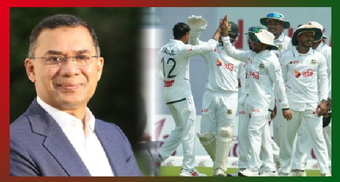 পাকিস্তানের বিপক্ষে টেস্ট সিরিজ জয়ে বাংলাদেশ দলকে প্রধানমন্ত্রীর অভিনন্দন