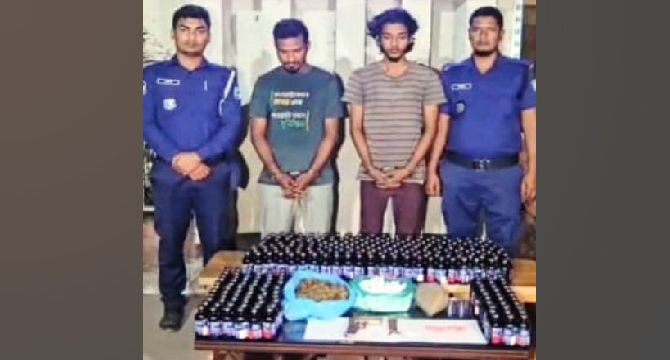 রূপগঞ্জে বিদেশি পিস্তল ও বিপুল পরিমাণ মাদকসহ শীর্ষ  দুই মাদক কারবারি আটক /আহত ৮ যুবদল নেতা