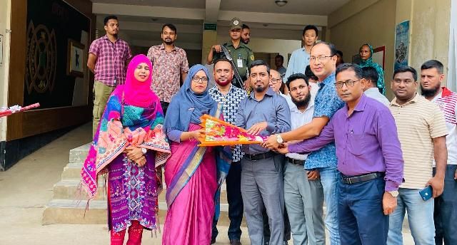 মাটিরাঙ্গা উপজেলায় নতুন নির্বাহী অফিসার হিসেবে যোগদান করেছেন  নার্গিস সুলতানা