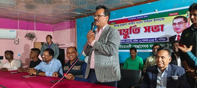 তালায় স্বেচ্ছাসেবক দলের জাতীয় সংসদ নির্বাচন উপলক্ষে প্রস্তুতি সভায় হাবিবুল ইসলাম হাবিব