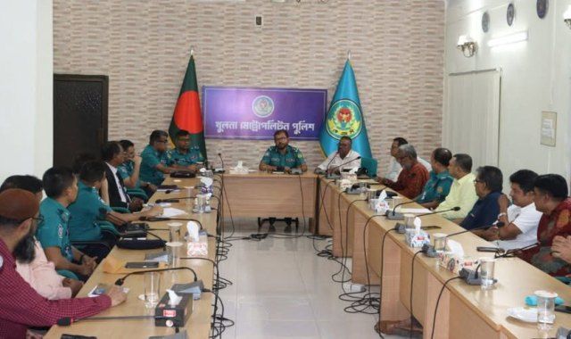আসন্ন জন্মাষ্টমী উদযাপন উপলক্ষে সার্বিক নিরাপত্তা ও আইন-শৃঙ্খলা সংক্রান্ত মতবিনিময়