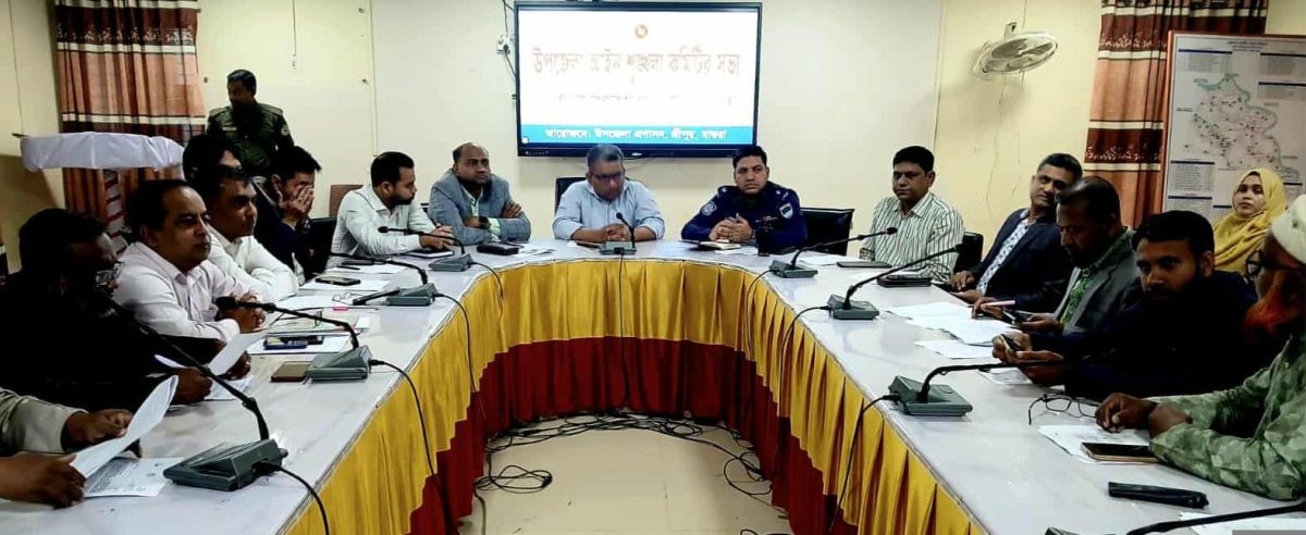শ্রীপুর উপজেলা আইন-শৃঙ্খলা  কমিটির সভা অনুষ্ঠিত