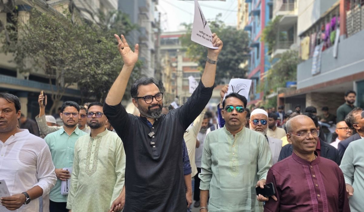 ধর্মের অপব্যবহার ও তথ্য জালিয়াতির বিরুদ্ধে ভোটারদের সতর্ক থাকার আহ্বান আমিনুল হকের