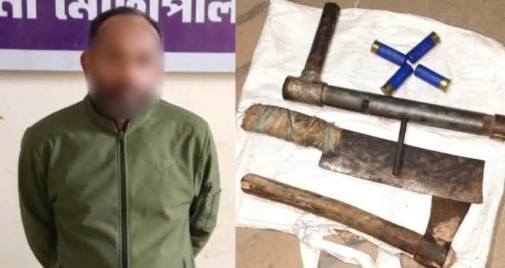 খুলনার লবণচরা সংলগ্ন এলাকা থেকে আরমান খলিফা কে পুলিশ গ্রেফতার করেছে