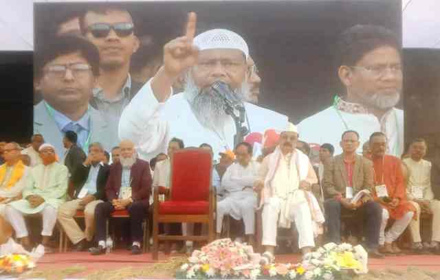 সিরাজদিখানে শেখ মোঃ আব্দুল্লাহ্ এর সমর্থনে হিন্দুদের মহাসমাবেশ