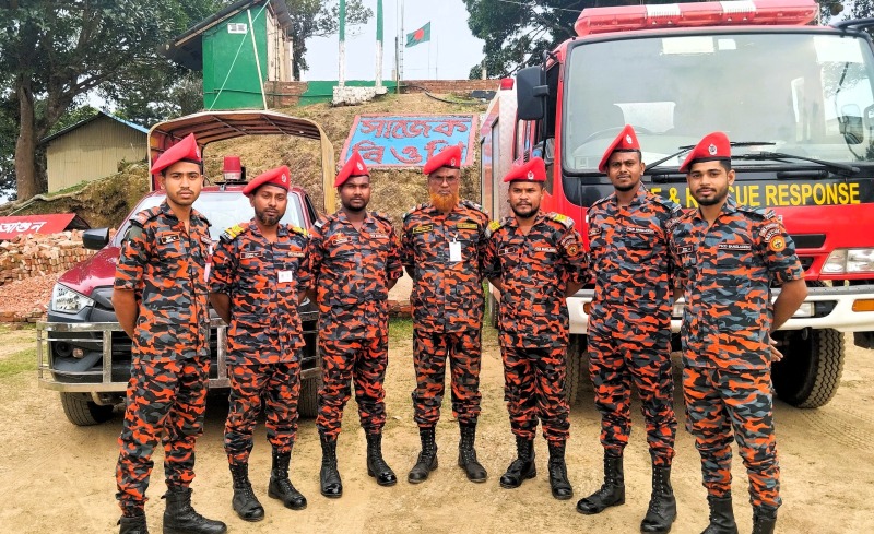 সাজেকে স্যাটেলাইট ফায়ার স্টেশনের কার্যক্রম শুরু
