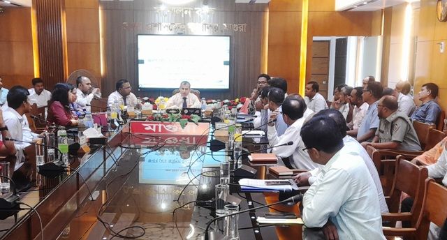 মাগুরায় দ্রব্যমূল্য নিয়ন্ত্রন বাজারদর মনিটরিং কমিটির সভা অনুষ্ঠিত