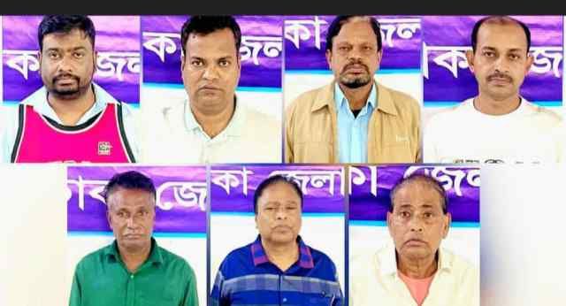 আশুলিয়ায় বৈষম্যবিরোধী ছাত্র জনতা হত্যা ও নাশকতা মামলায় ৭ জনকে গ্রেফতার