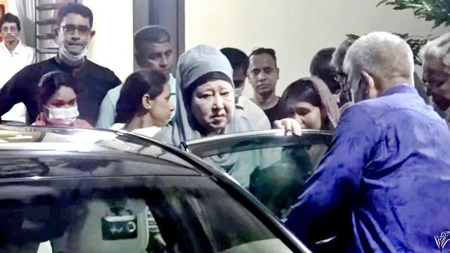 স্বাস্থ্য পরীক্ষার জন্য হাসপাতালে খালেদা জিয়া