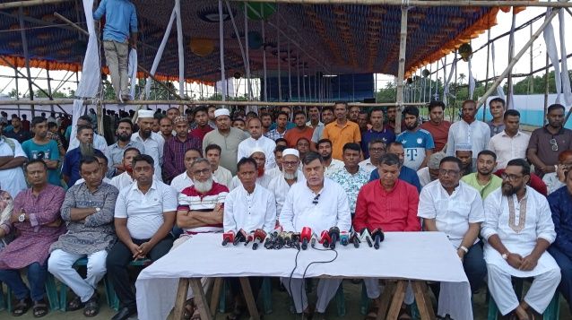 জামালপুরে বিএনপির দ্বি-বার্ষিক সম্মেলন উপলক্ষে সংবাদ সম্মেলন