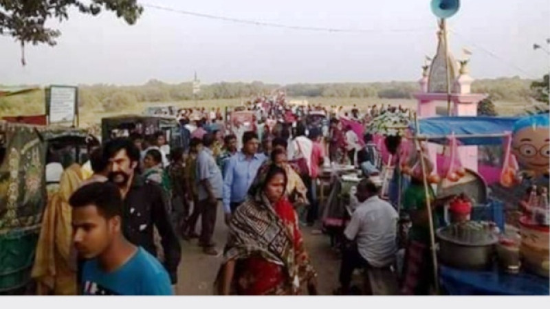 মহেশখালী আদিনাথ মন্দিরে শিব চতুর্দশী পূজা ও মেলা শুরু