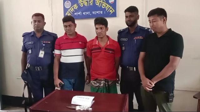 শার্শায় যুবক খুনের ঘটনার ৯ ঘন্টার মধ্যেই হত্যাকারি আটক