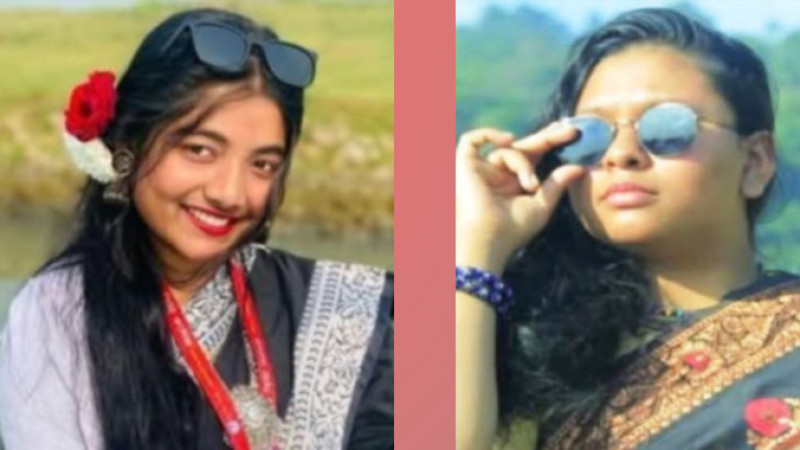 নাসিরনগর কলেজ ছাত্রদলের সভাপতি সম্পাদক দুই নারী