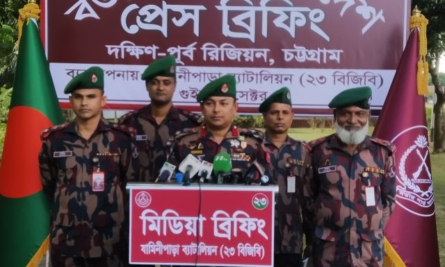চলতি বছরে চট্টগ্রাম রিজিয়নে বিজিবির অভিযান: ১৯ কোটি টাকার চোরাচালান মালামাল উদ্ধার, আটক ২৭ জন