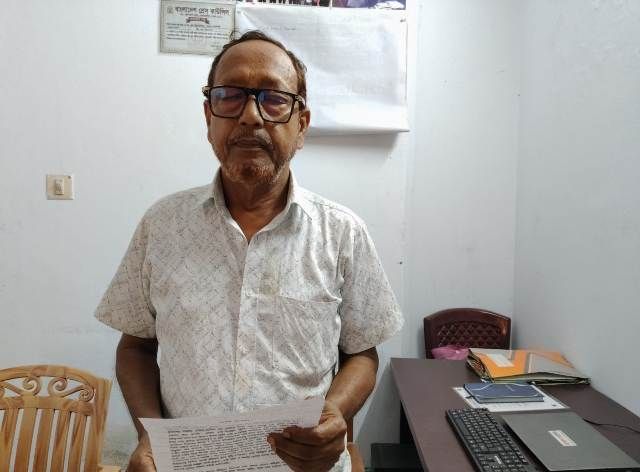 ঝালকাঠিতে বিএনপি সভাপতির বিরুদ্ধে মানহানির ষড়যন্ত্রের প্রতিবাদে সংবাদ সম্মেলন