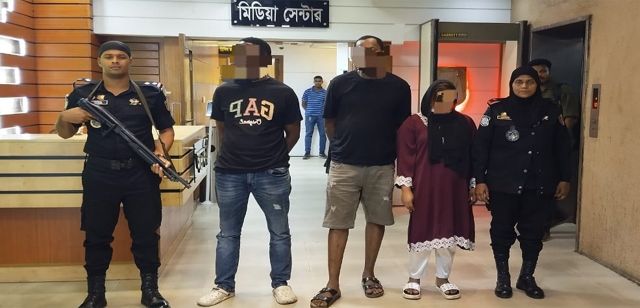 সোশ্যাল মিডিয়ায় লাভজনক বিনিয়োগের প্রলোভন দেখিয়ে প্রতারণা দেশি ও বিদেশী (নাইজেরিয়ান) ৩ জনকে গ্রেফতারকরেছে র‍্যাব