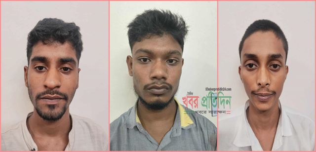 শ্যামপুরে নিষিদ্ধ ছাত্রলীগের মিছিলের প্রস্তুতিকালে তিনজন গেফতার