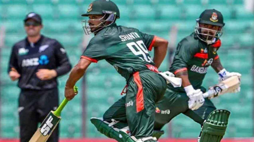 নিউজিল্যান্ডকে হারিয়ে সিরিজ জয় বাংলাদেশের