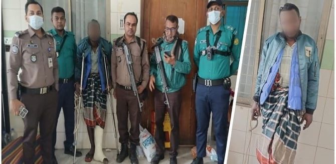 চারটি হত্যাসহ অপহরণ, বিস্ফোরক ও মাদক মামলার আসামি শীর্ষ সন্ত্রাসী বোমা কাল্লুকে গ্রেফতার করেছে পল্লবী থানা পুলিশ