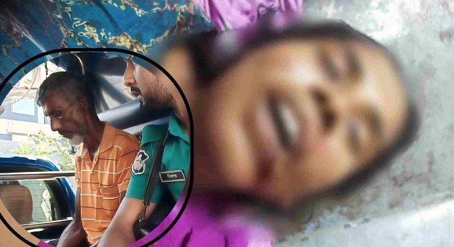 খুলনা নগরীর লবণচরার সবুজ পল্লীতে স্ত্রীকে জবাই করে হত্যা. স্বামী কে পুলিশ আটক করেছে