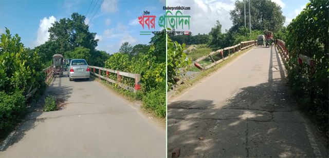 ব্রীজ নয়,যেন মরণ ফাঁদ নাসিরনগরের চার ঝুকিপুর্ণ ব্রীজের উপর দিয়ে চলছে ভারী যানবাহন আর জনগণ