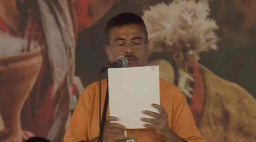 পশ্চিমবঙ্গের মুখ্যমন্ত্রী হিসেবে শপথ নিলেন শুভেন্দু অধিকারী