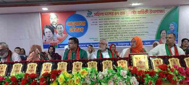 সৈয়দপুরে মহিলা দলের  ৪৭ তম প্রতিষ্ঠা বার্ষিকী পালিত
