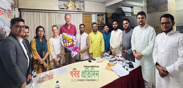 ইউরোপিয়ান ইউনিয়নের প্রতিনিধি দলের সাথে গণঅধিকার পরিষদের বৈঠক