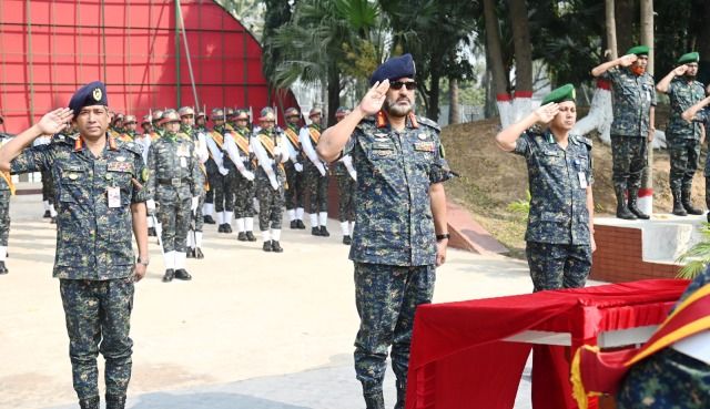 আন্তর্জাতিক মাতৃভাষা দিবসে আনসার-ভিডিপি একাডেমিতে সর্বোচ্চ পতাকা-স্তম্ভ ‘চির উন্নত বিজয় নিশান’ উদ্বোধন