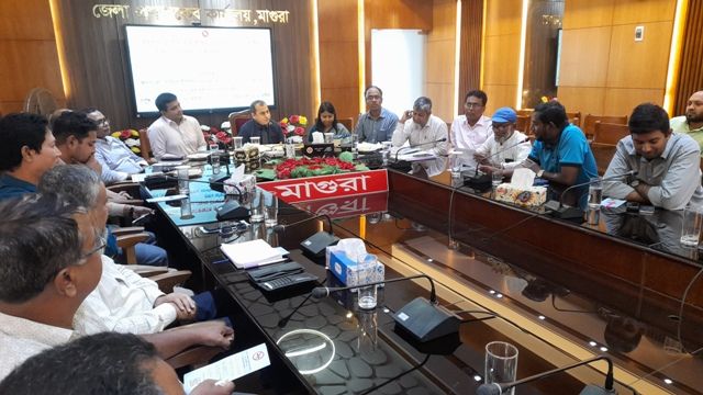 মাগুরায় তামাক দ্রব্য নিয়ন্ত্রন জেলা টাস্কফোর্স কমিটির সভা অনুষ্ঠিত