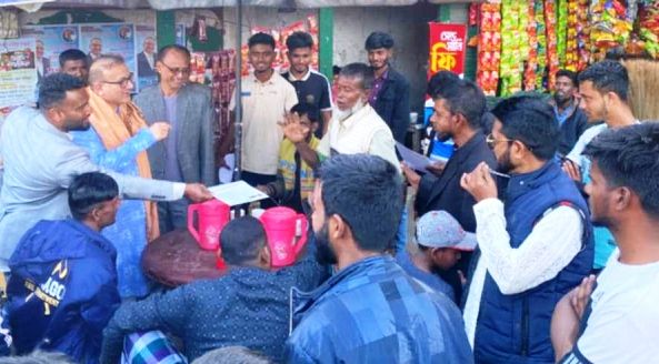 সুনামগঞ্জ-৩ আসনে বিএনপির মনোনয়ন প্রত্যাশী আনোয়ার হোসেনে'র গণসংযোগ ও নির্বাচনী প্রচারনা