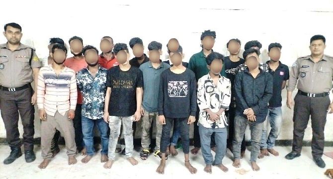 তেজগাঁও বিভাগের অভিযানে বিভিন্ন অপরাধে জড়িত ৫১ জন গ্রেফতার