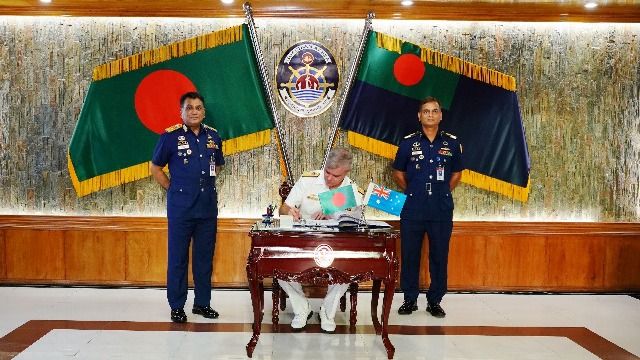 অস্ট্রেলিয়ান বর্ডার ফোর্স প্রতিনিধিদলের সৌজন্য সাক্ষাৎ – বাংলাদেশ কোস্ট গার্ড সদর দপ্তর