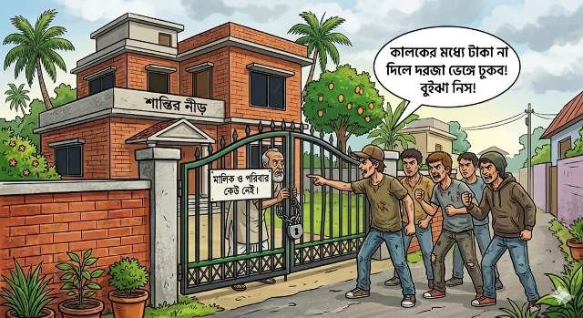 থানায় লিখিত অভিযোগ দেওয়ার পরই বখাটেদের আনাগোনা, উদ্বিগ্ন পরিবার