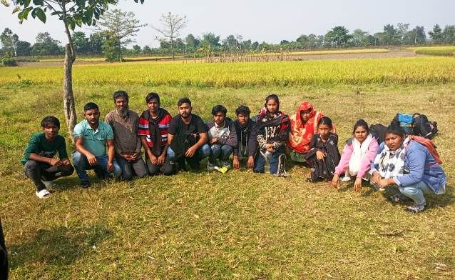 গাংনীর কাজিপুর সীমান্ত দিয়ে ১২ জনকে পুশইন