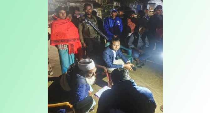 নাসিরনগরে ভ্রাম্যমান আদালতে বাল্যবিবাহ পন্ড,বরের বাবাকে ১০ হাজার টাকা জরিমানা