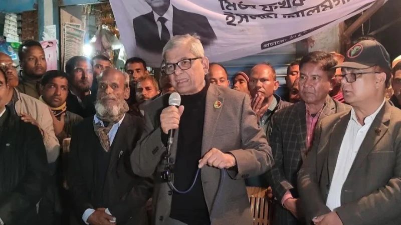 জামায়াতের কাছে বাংলাদেশ নিরাপদ নয়: মির্জা ফখরুল