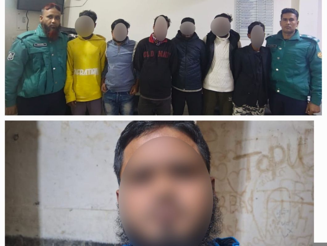 *রুপনগর থানা পুলিশের বিশেষ অভিযানে বিভিন্ন অপরাধে জড়িত ৭ জন গ্রেফতার*