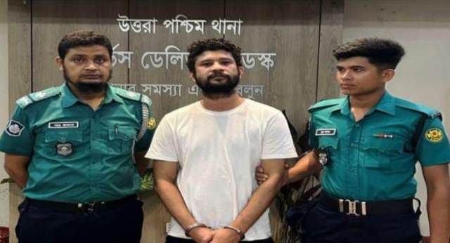 সানজিদ হোসেন মৃধা হত্যা মামলায় ছাত্রলীগ নেতাকে গ্রেফতার করেছে উত্তরা পশ্চিম থানা পুলিশ